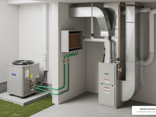 adding ac to gas furnace