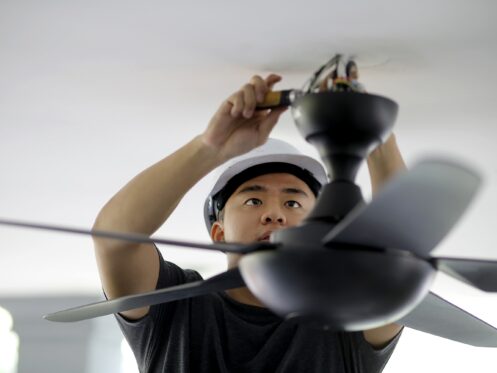 Ceiling Fan Installation in Houston, TX