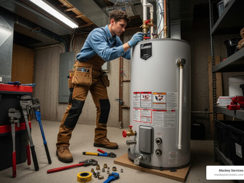 replacing an electric water heater