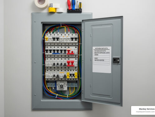 Residential electric panel upgrade
